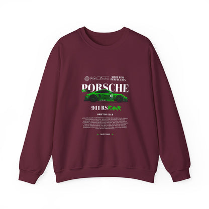 Porsche 911 RS Rawr Crewneck Sweatshirt - Perfect T-shirt for Car Enthusiasts - CreativeRino