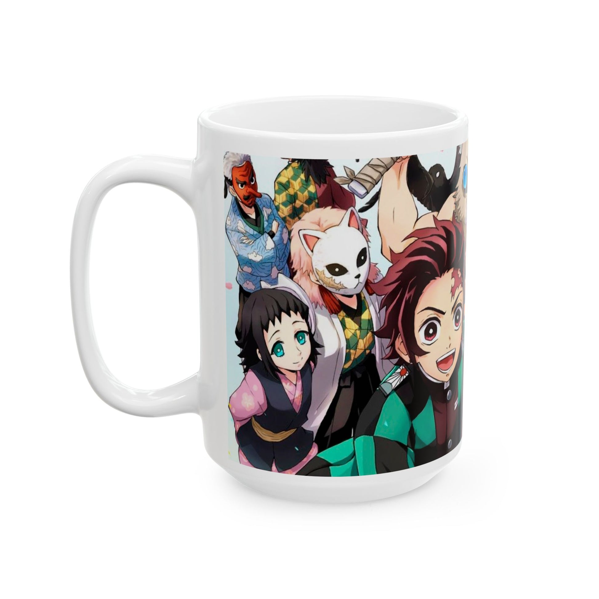Anime-Inspired Ceramic Mug – Demon Slayer Characters - CreativeRino
