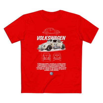Retro Volkswagen Beetle Tee - Classic Car Lover's Staple - CreativeRino