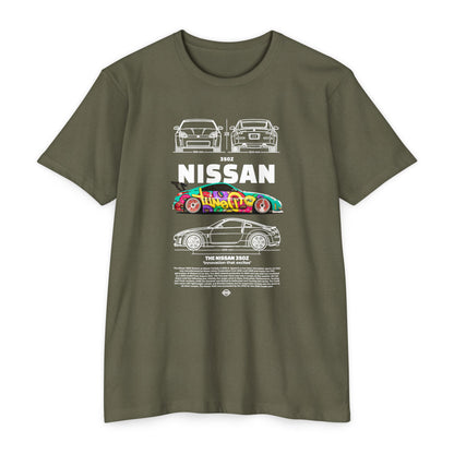 Vintage Nissan 350Z Unisex T-Shirt | Automotive Racing Graphic Tee - CreativeRino