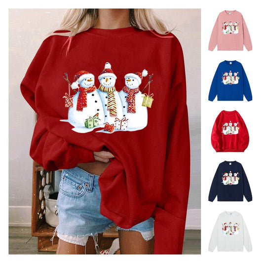 Snowman Christmas Women Hoodie eprolo