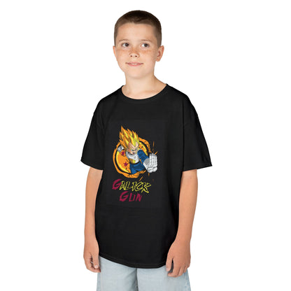 Galick Gun Dragon Ball Superhero Kids Tee - Anime Cartoon T-shirt Design - CreativeRino