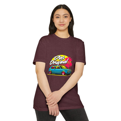 Retro Car Graphic T-Shirt - Das Original - Unisex CVC Jersey - CreativeRino