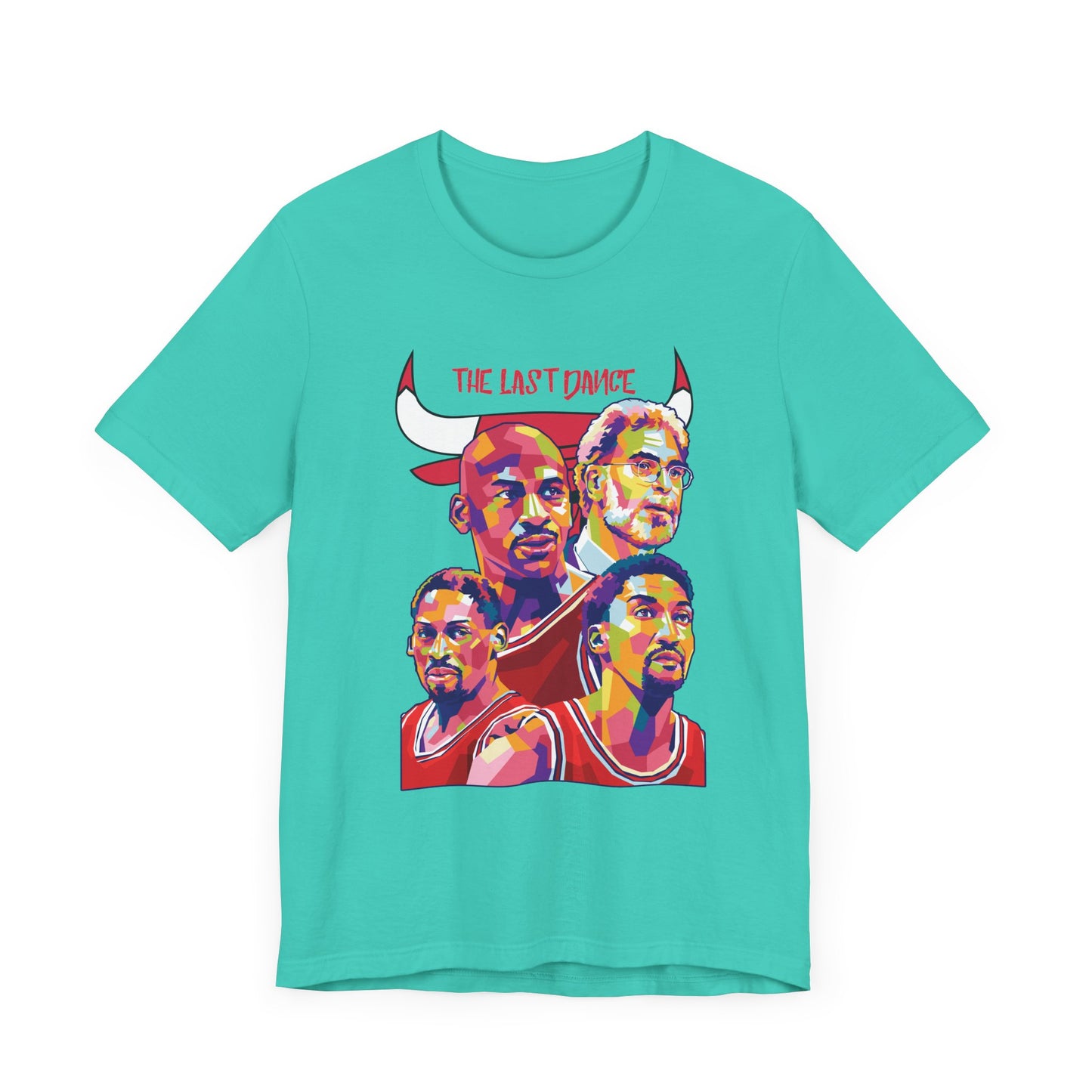 Unisex chicago bulls Jersey Short Sleeve Tee Basketball T-shirt - CreativeRino