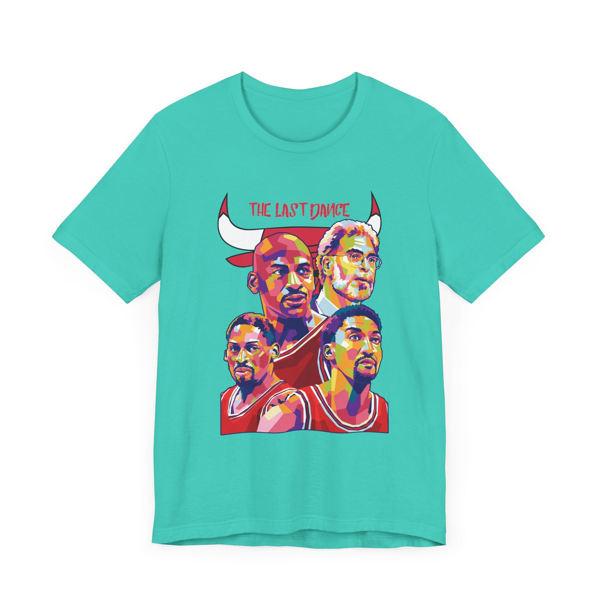 Unisex chicago bulls Jersey Short Sleeve Tee Basketball T-shirt - CreativeRino