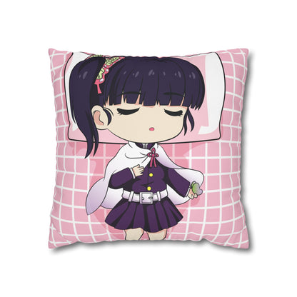 Cute Anime Square Pillow - Cozy Dreamy Decor - CreativeRino
