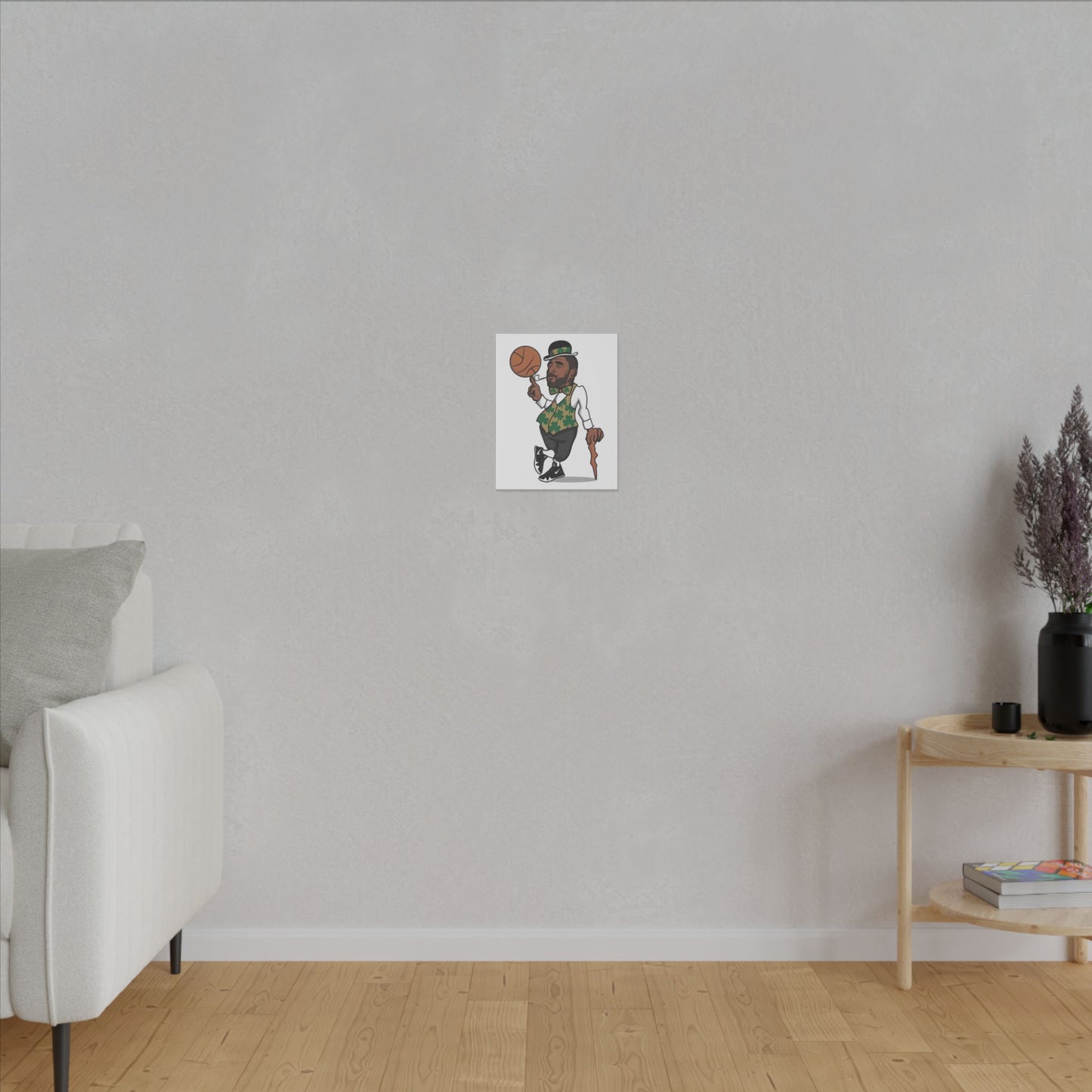 Khris Middleton Art Canvas - Basketball Player Print - CreativeRino