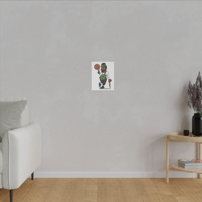 Khris Middleton Art Canvas - Basketball Player Print - CreativeRino