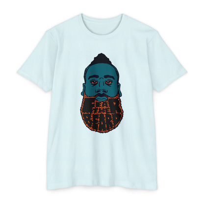 James Harden Cool Beard Graphic Unisex CVC Jersey T-shirt - CreativeRino