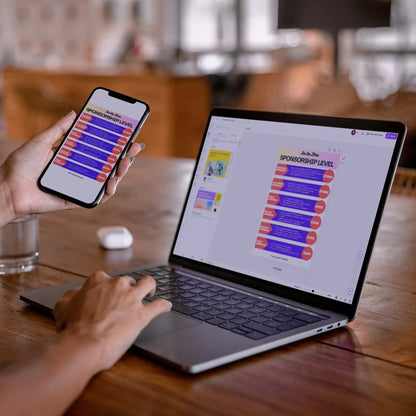Sponsorship Level Flyer Template | Club Sponsorship Level Flyer CreativeRino