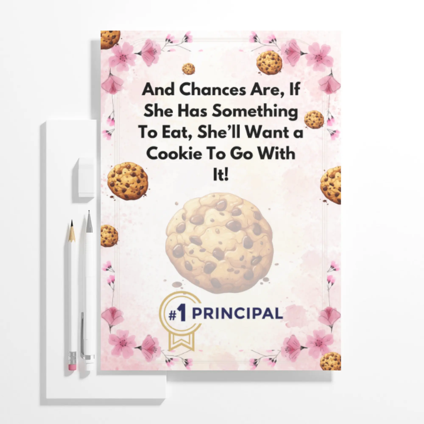 If You Give Your Principal A Cookie Book Template - CreativeRino