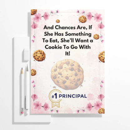 If You Give Your Principal A Cookie Book Template - CreativeRino