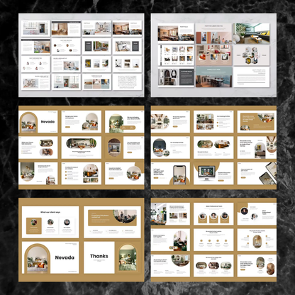 19 Interior Design Powerpoint Presentation Template Bundle - CreativeRino