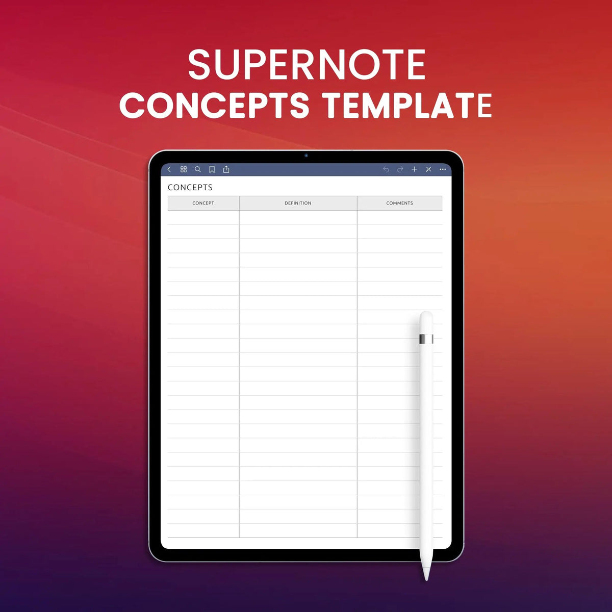 Supernote Map Template Supernote Concepts Template Planner Template – CreativeRino