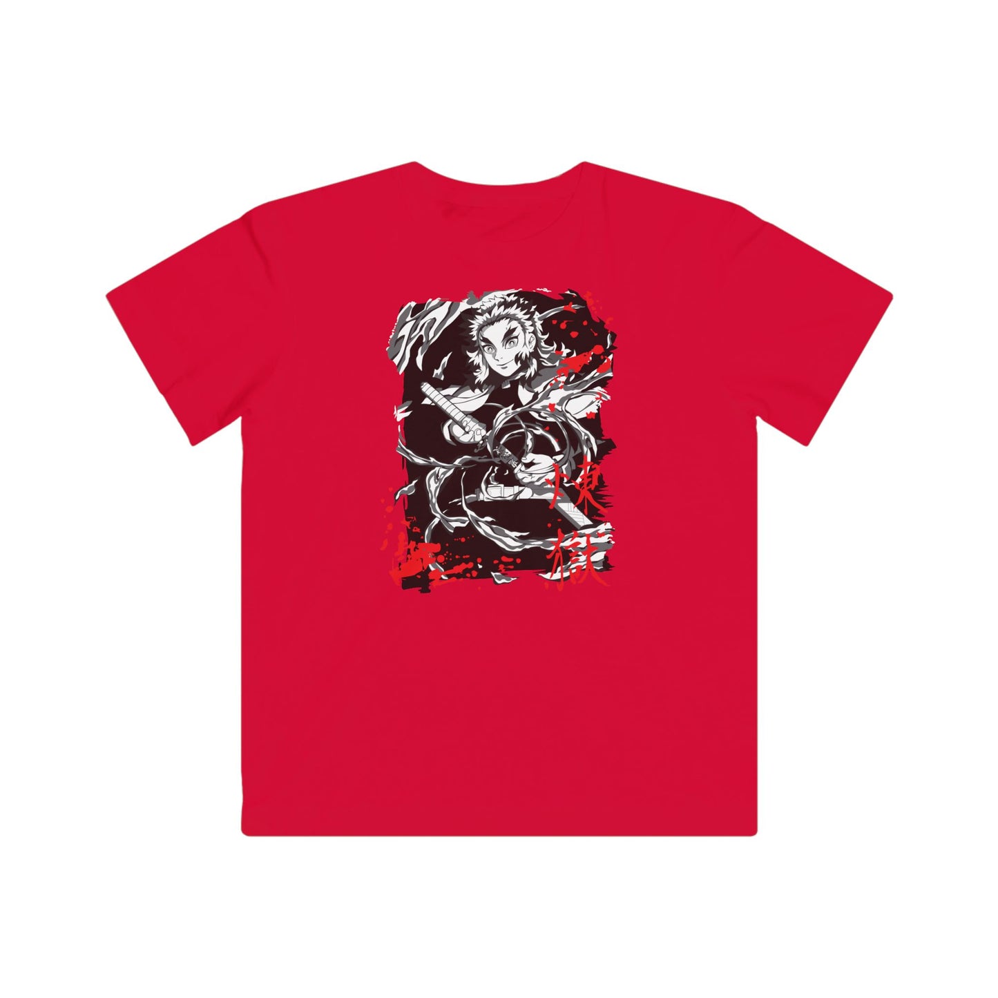 Demon Slayer Kids Graphic Tee - Anime Style Art - CreativeRino