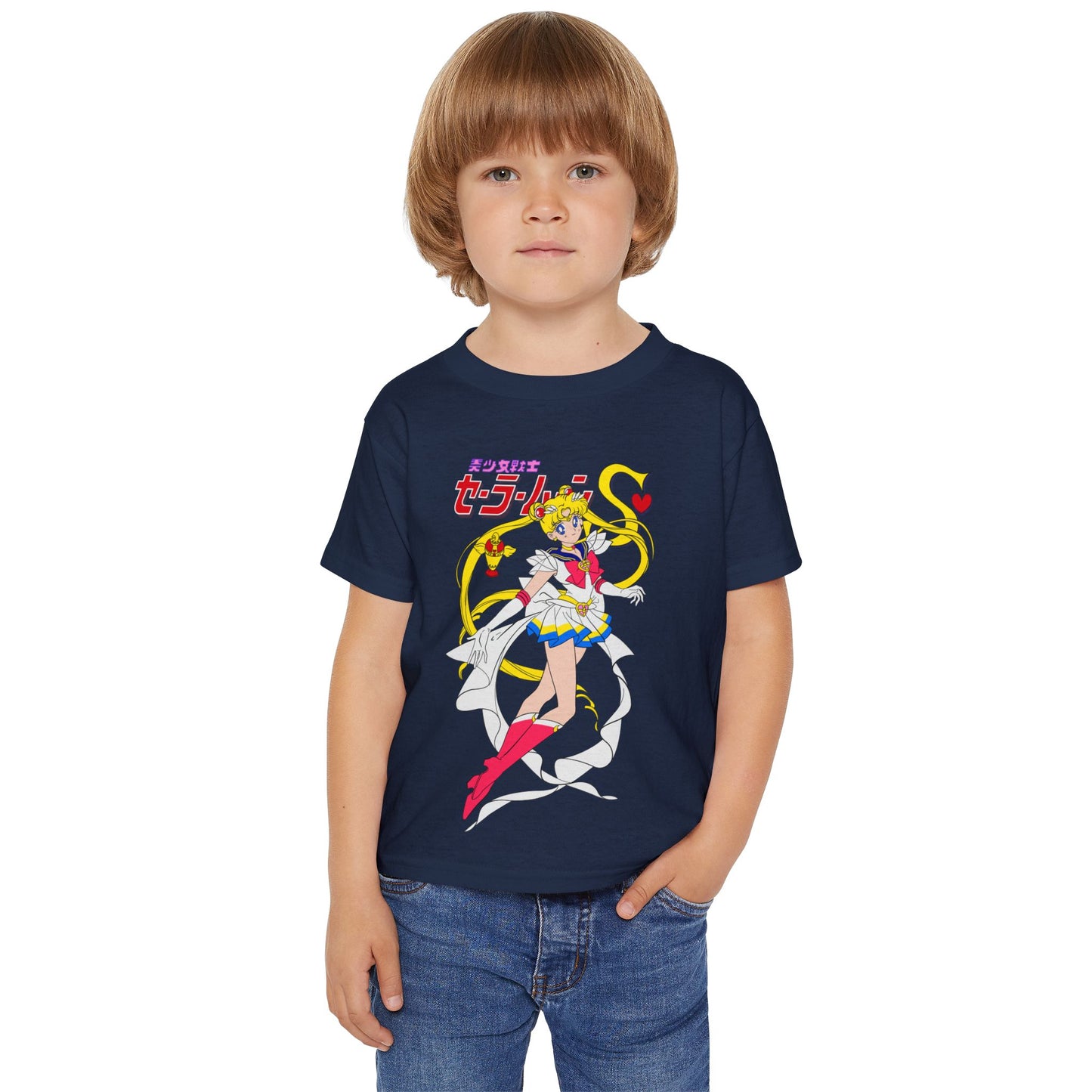Sailor Moon Toddler T-shirt - Cute Kids' Tee for Anime Fans - CreativeRino
