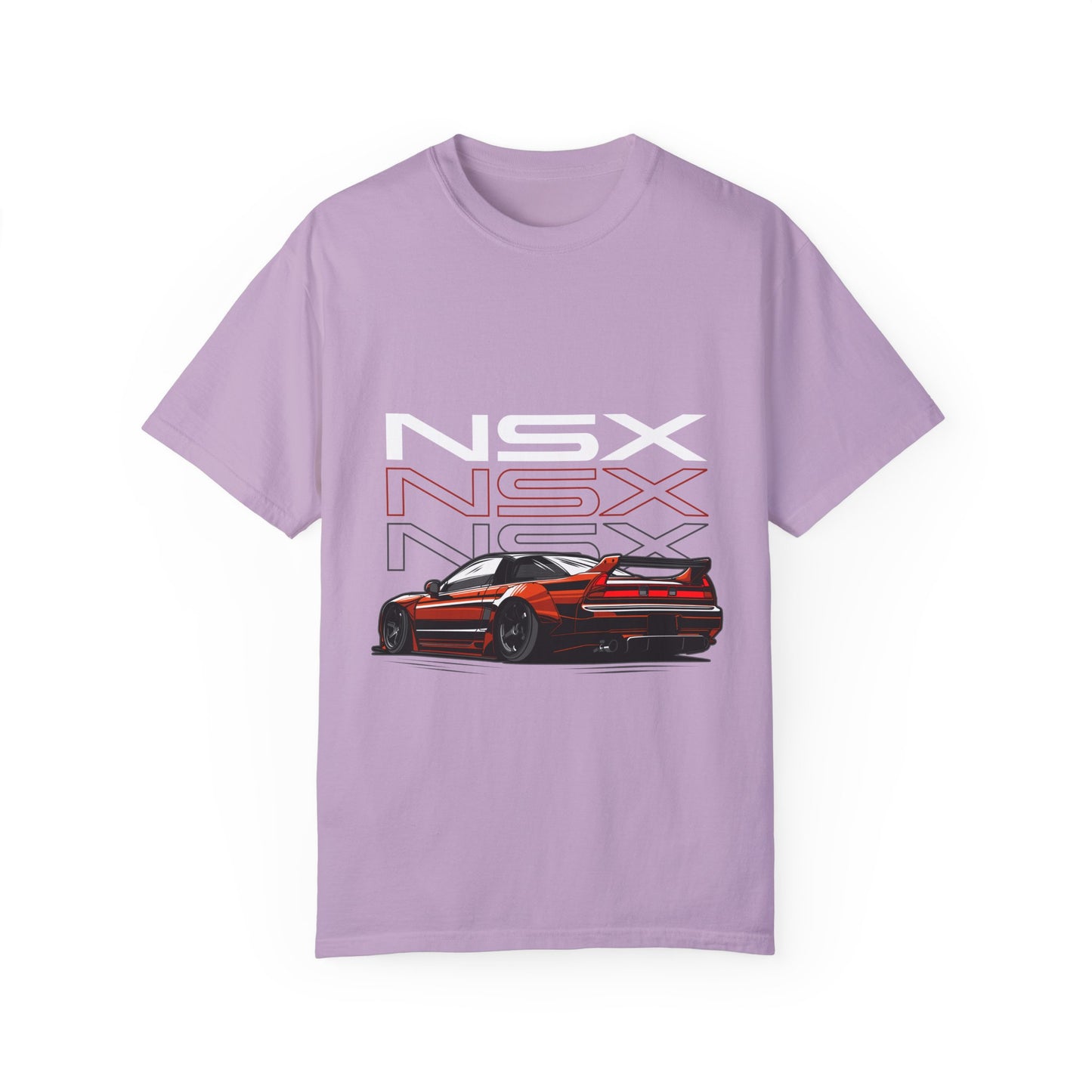 NSX Unisex Garment-Dyed T-Shirt - Retro Car Enthusiast Apparel - CreativeRino
