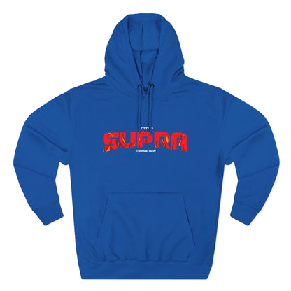 Toyota Supra Triple Gem Fleece Hoodie - Supra T-shirt Design for Streetwear Lovers - CreativeRino