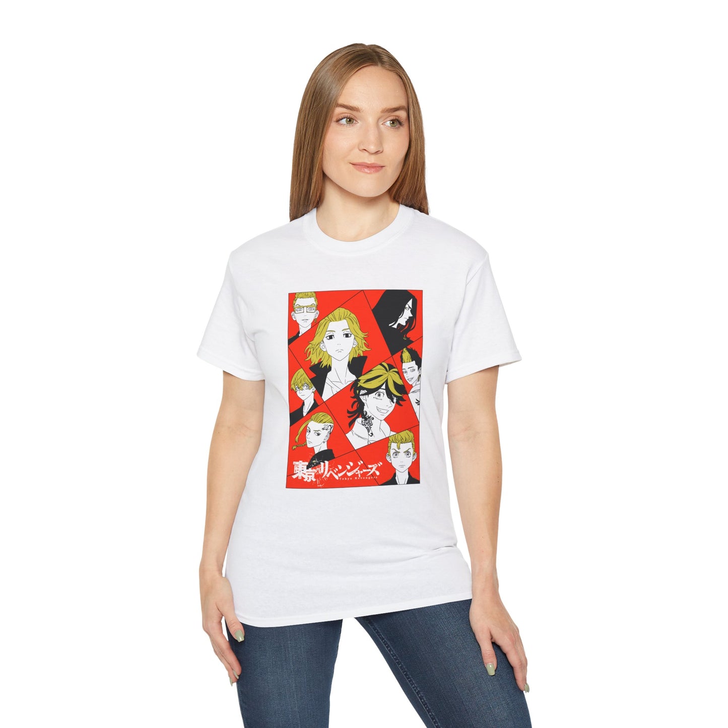 Anime Character Unisex Ultra Cotton Tee - Tokyo Revengers Perfect T-shirt for Fans! - CreativeRino