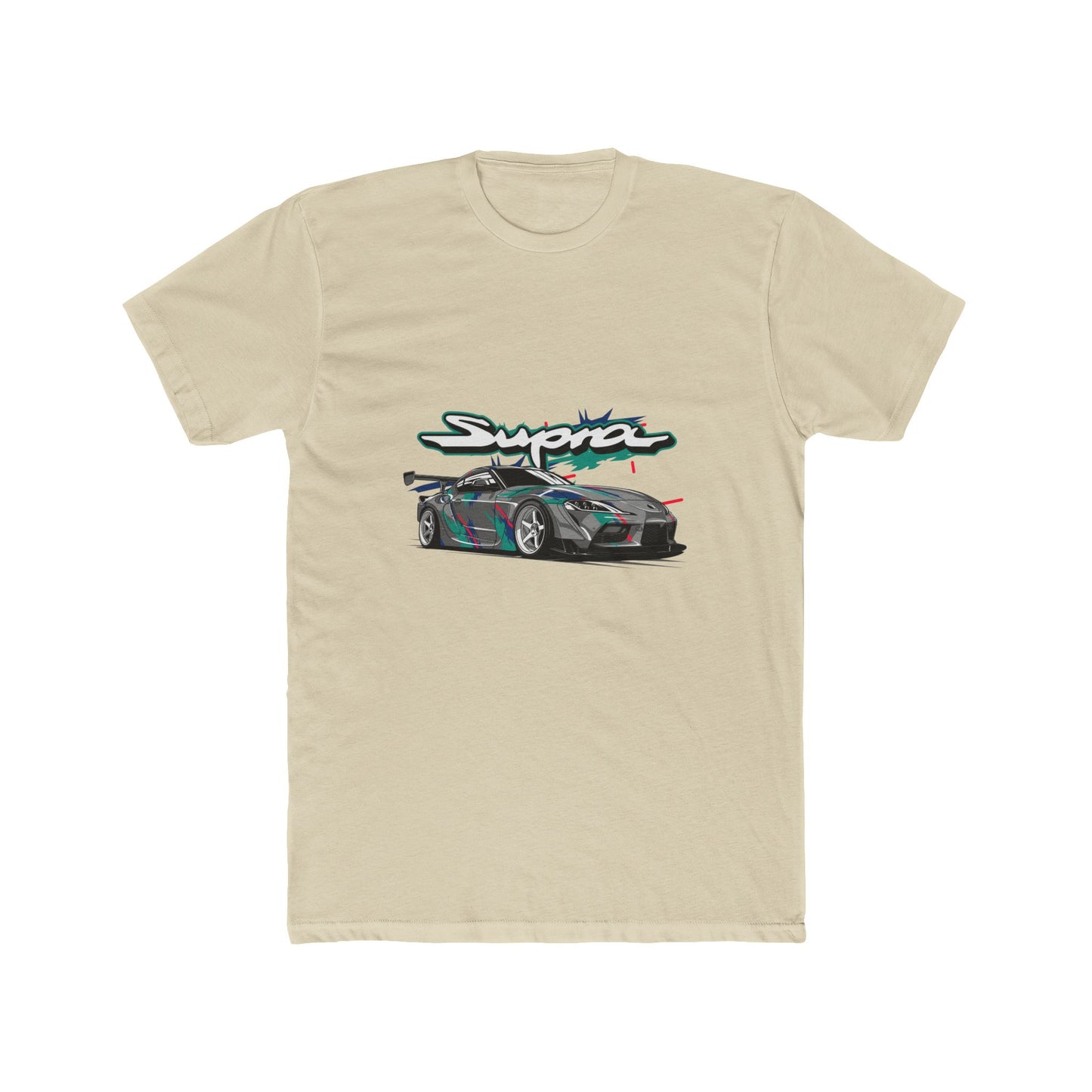 Supra Racing Unisex Cotton Crew Tee - Ideal for Car Enthusiasts - CreativeRino