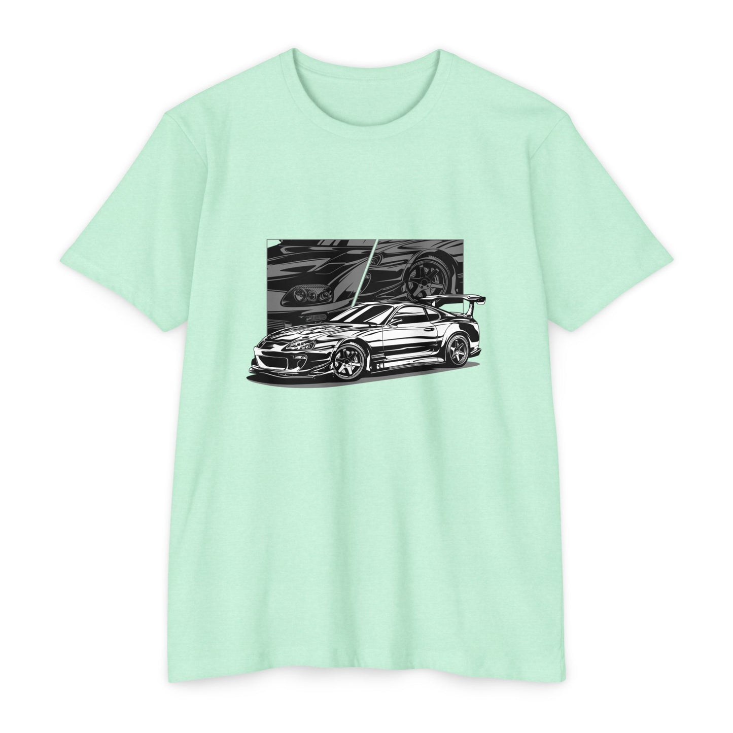 Sports Racing Car Graphic Unisex T-Shirt - Perfect T-shirt for Auto Enthusiasts - CreativeRino