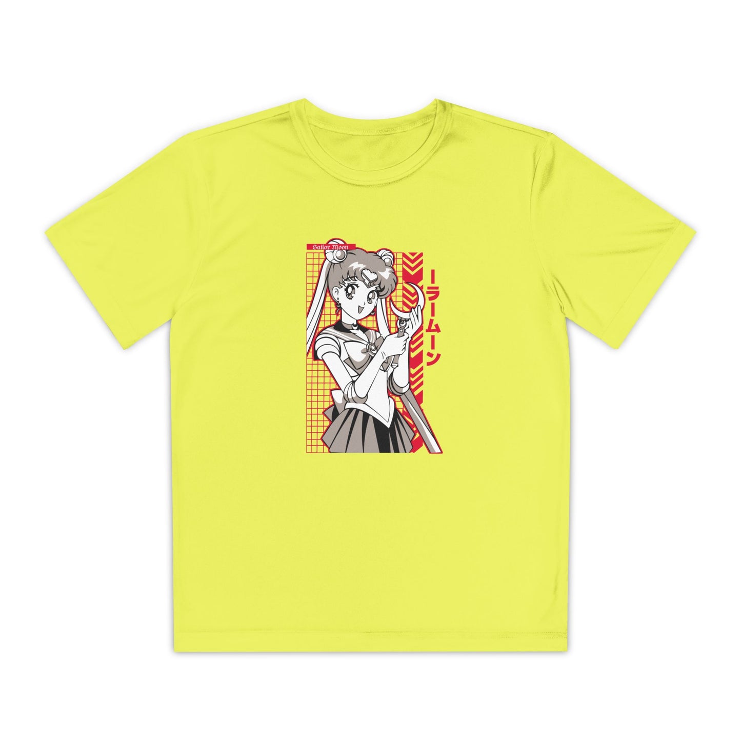 Youth Graphic Tee, Anime T-shirt for Kids, Sailor Moon Inspired Apparel, Gift for Birthdays, Casual Wear, Pop Culture Fashion - CreativeRino