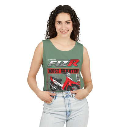 Yamaha FIZR Unisex Motorcycle Vintage Tank Top - CreativeRino