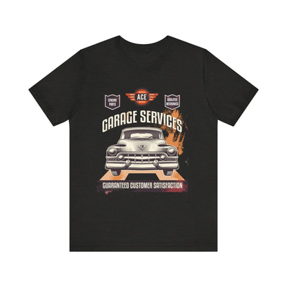Classic Car Garage Unisex Jersey Short Sleeve Tee - CreativeRino