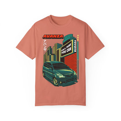 Vintage Avanza Car T-shirt for Auto Enthusiasts - CreativeRino