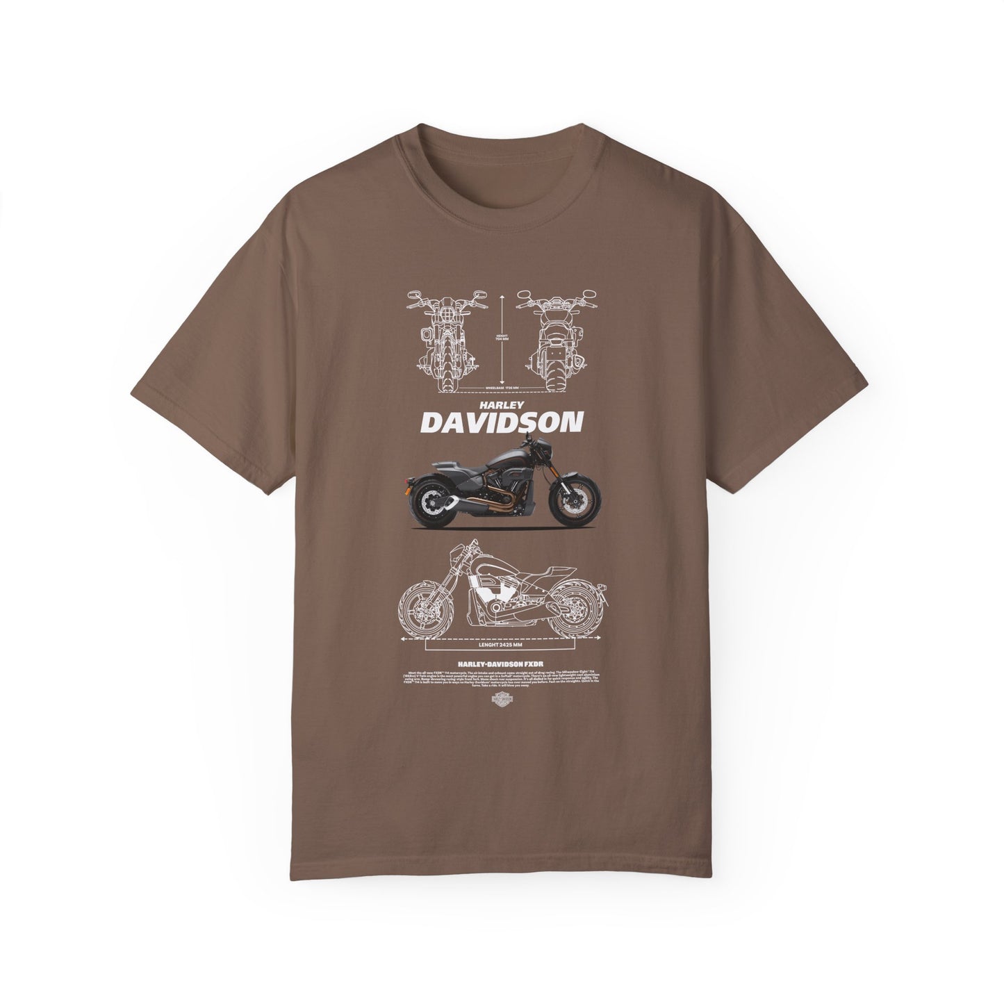 Harley Davidson Vintage Motorcycle Unisex T-Shirt - CreativeRino