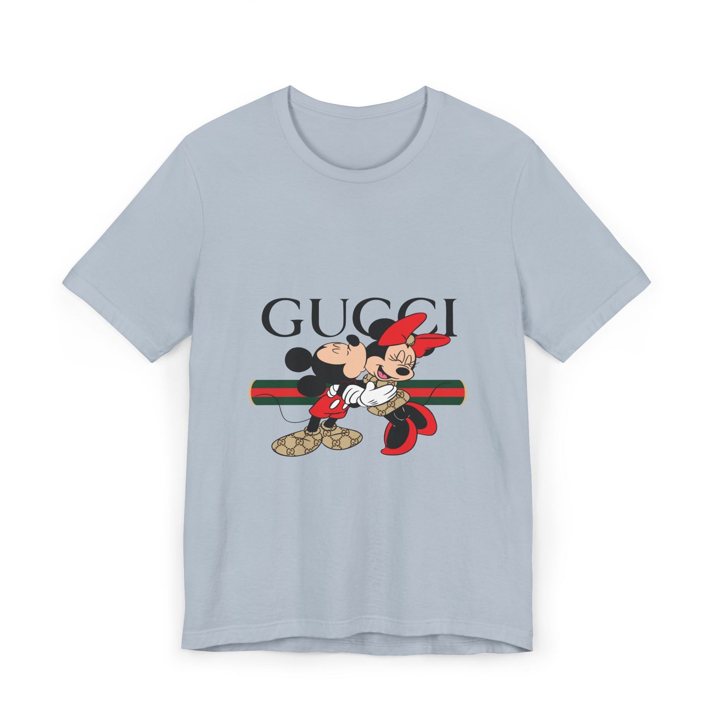 Gucci Mickey & Minnie Unisex T-Shirt, Fun Graphic Tee, Disney Fashion, Gift for Disney Lovers, Cute Casual Wear, Holiday Apparel - CreativeRino