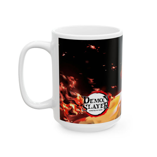 Demon Slayer Ceramic Mug - Anime Inspired Coffee Cup - CreativeRino