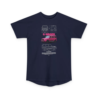 G-Wagen Graphic Tee – Trendy Unisex Long Body T-shirt - CreativeRino