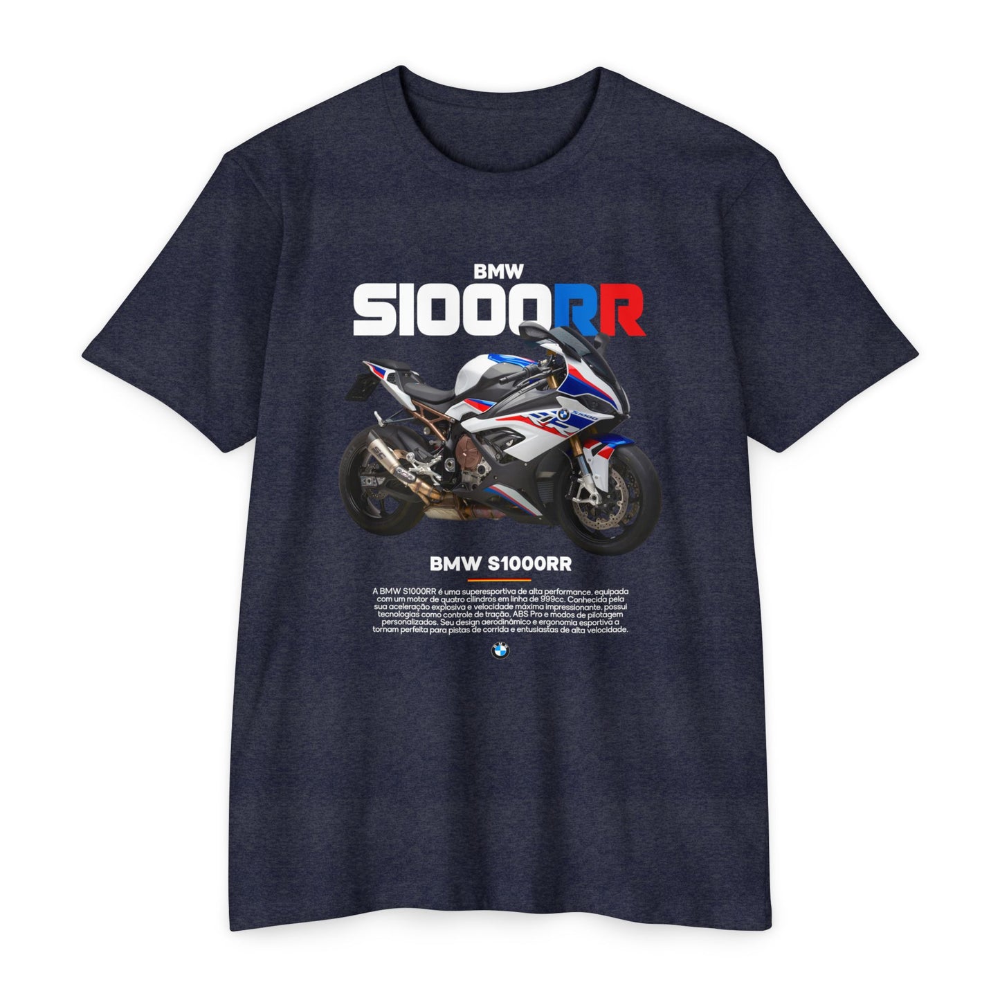 BMW S1000RR Unisex Motorcycle T-Shirt - Perfect Tshirt Gift for Riders - CreativeRino