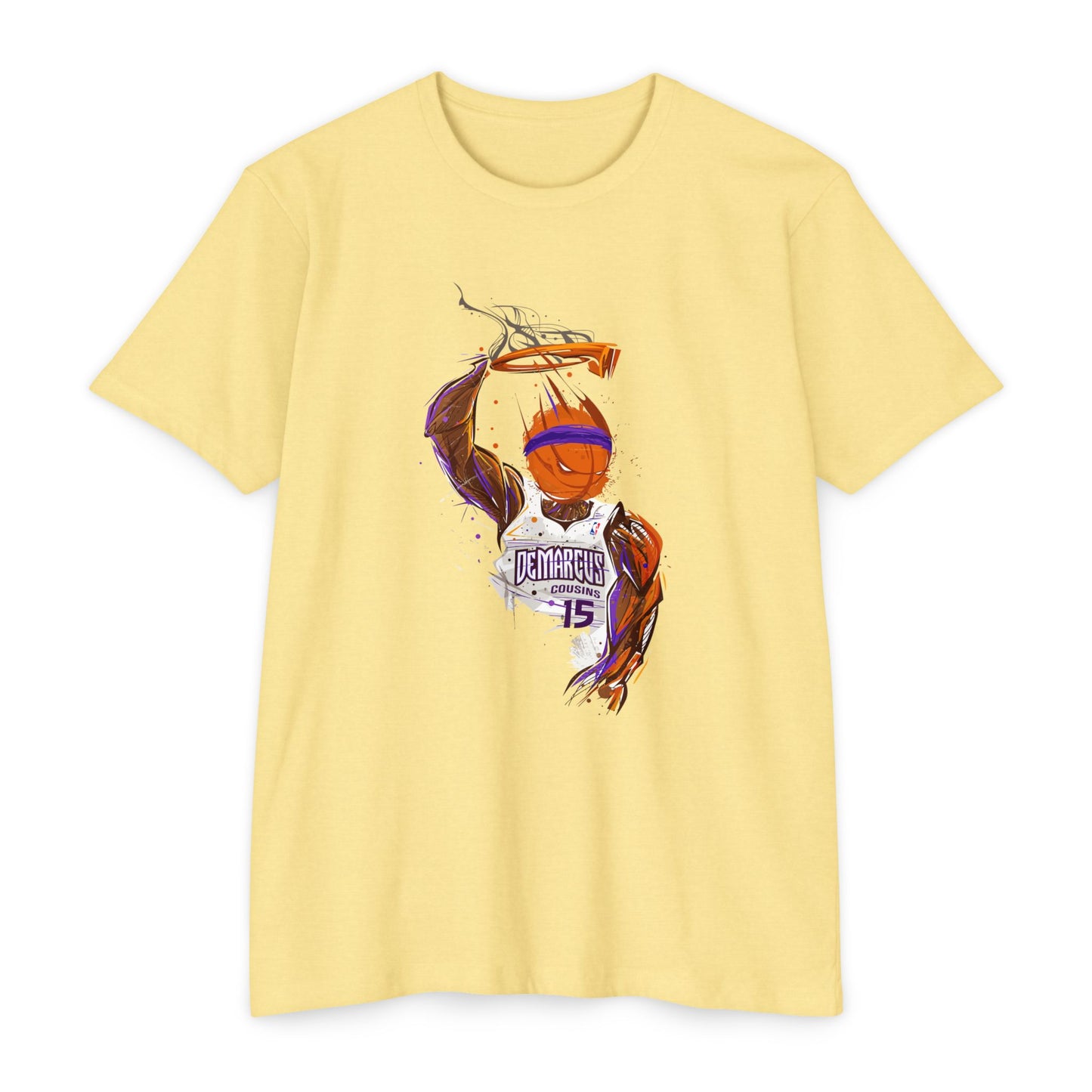 DeMarcus Cousins Basketball Graphic T-Shirt - Perfect for Sports Fans - CreativeRino
