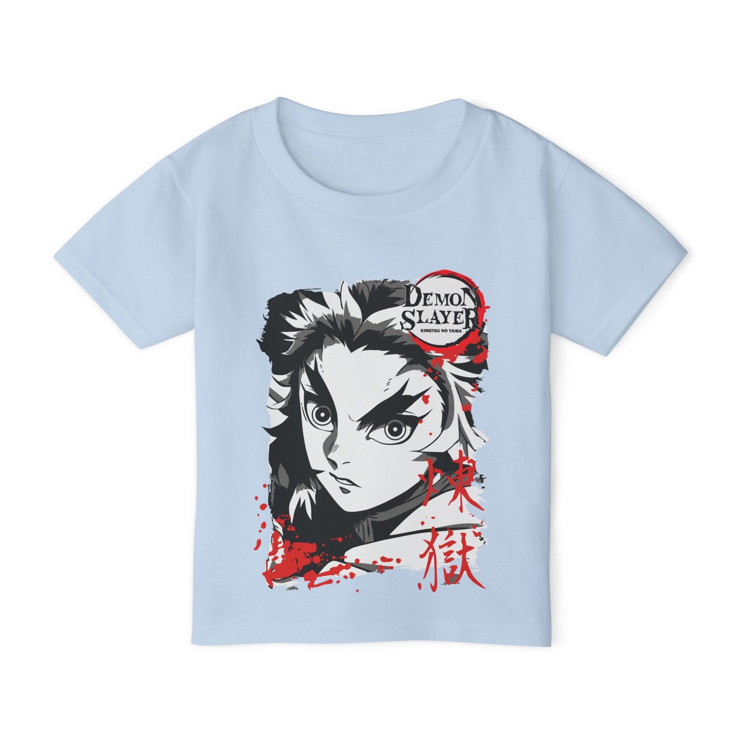 Demon Slayer Toddler T-Shirt - Cute Anime Design for Kids - CreativeRino