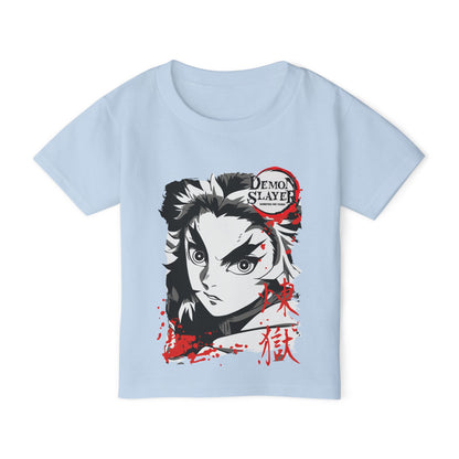 Demon Slayer Toddler T-Shirt - Cute Anime Design for Kids - CreativeRino