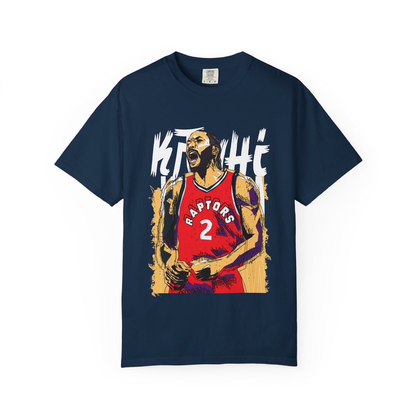 Kawhi Leonard Basketball T-shirt for Fans | Unisex Garment-Dyed Tee - CreativeRino