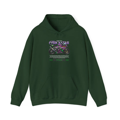 Kawasaki ZX10R Unisex Heavy Blend™ Hooded Sweatshirt - Trickstar Motorcycle Design - CreativeRino