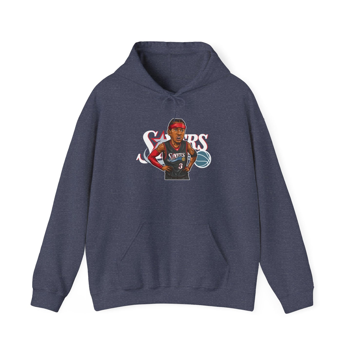 Allen Iverson Basketball Hoodie - Perfect for Sports Fans - CreativeRino