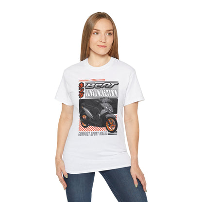 Beat Fuel Injection Unisex Ultra Cotton Tee - Vintage Motorcycle Graphic T-Shirt - CreativeRino