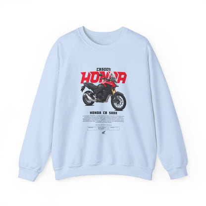 Honda CB500X Motorcycle Crewneck Sweatshirt - Unisex Heavy Blend™ - CreativeRino