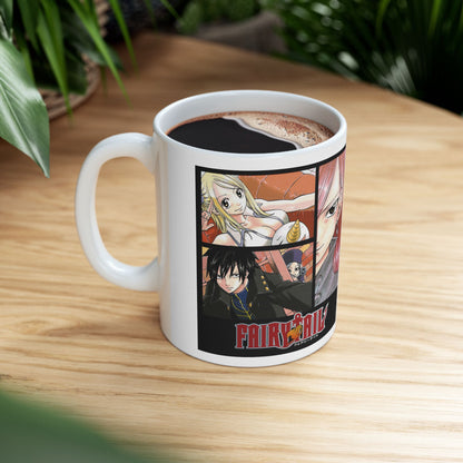 Fairy Tail Anime Themed Ceramic Mug - Perfect Gift for Fans! - CreativeRino
