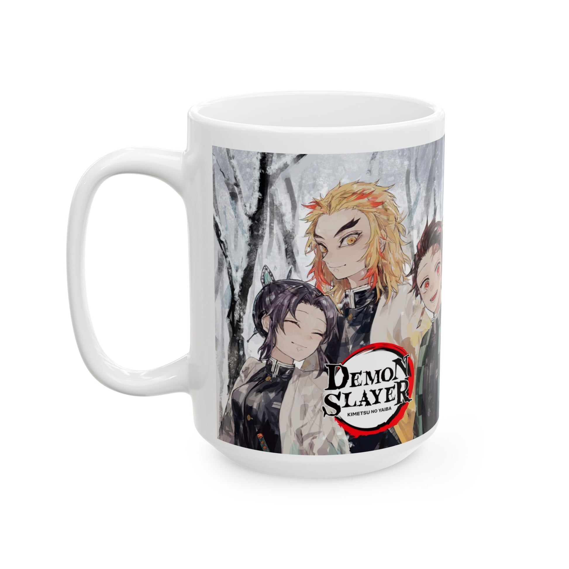 Anime Character Ceramic Mug - Demon Slayer Theme - CreativeRino
