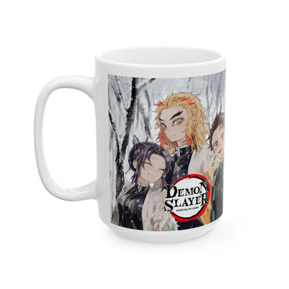 Anime Character Ceramic Mug - Demon Slayer Theme - CreativeRino