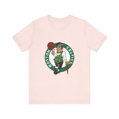 Boston Celtics Vintage Graphic Tee - Unisex Jersey Short Sleeve T-shirt - CreativeRino