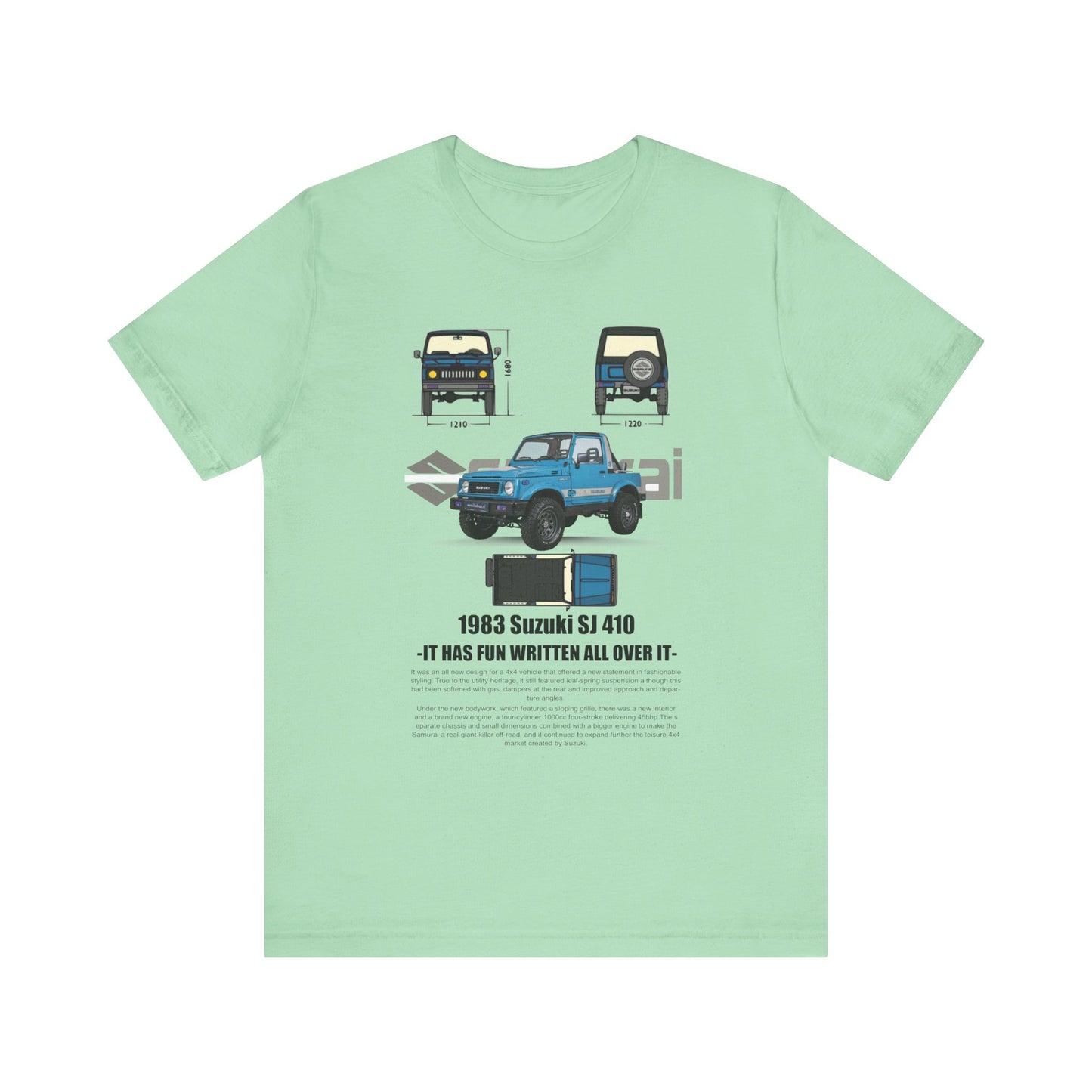 Vintage Suzuki 1983 Graphic Tee - Unisex Short Sleeve T-Shirt - CreativeRino