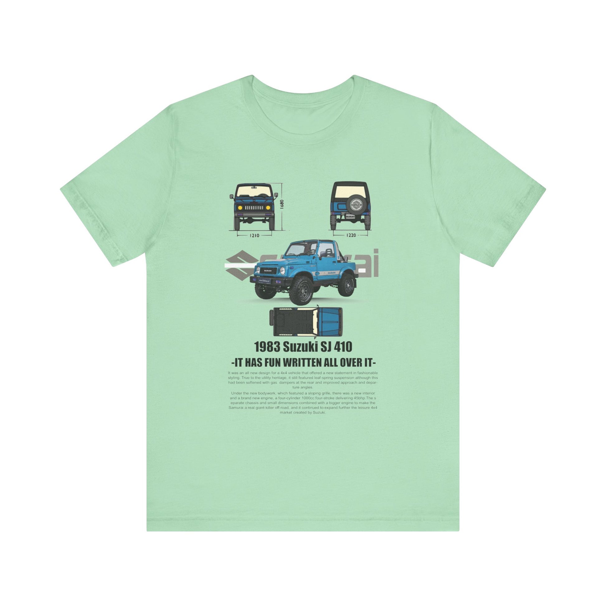 Vintage Suzuki 1983 Graphic Tee - Unisex Short Sleeve T-Shirt - CreativeRino