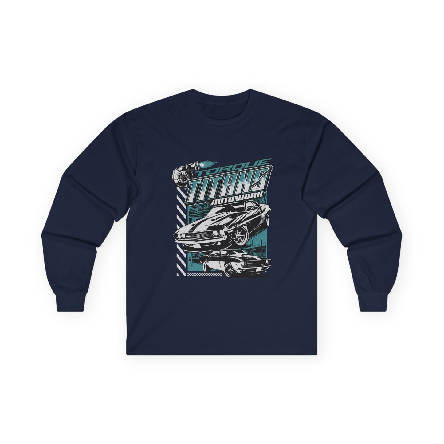 Torque Tuners Unisex Long Sleeve Tee - Car Enthusiast T-shirt - CreativeRino