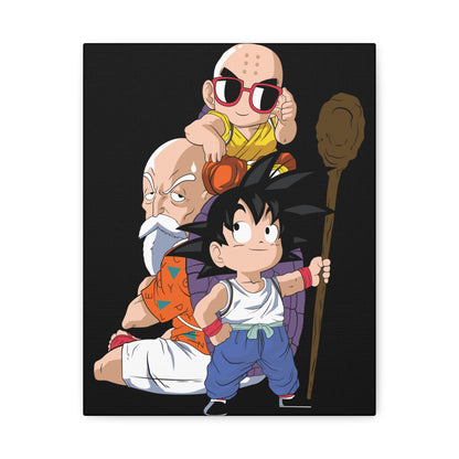 Dragon Ball Z Matte Canvas Art - Stretched Wall Decor - CreativeRino
